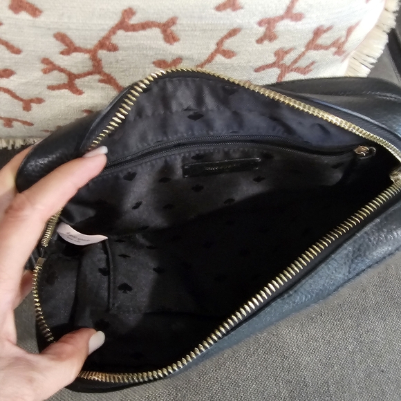 Kate Spade Black Leather Crossbody Bag - Picture 2 of 6